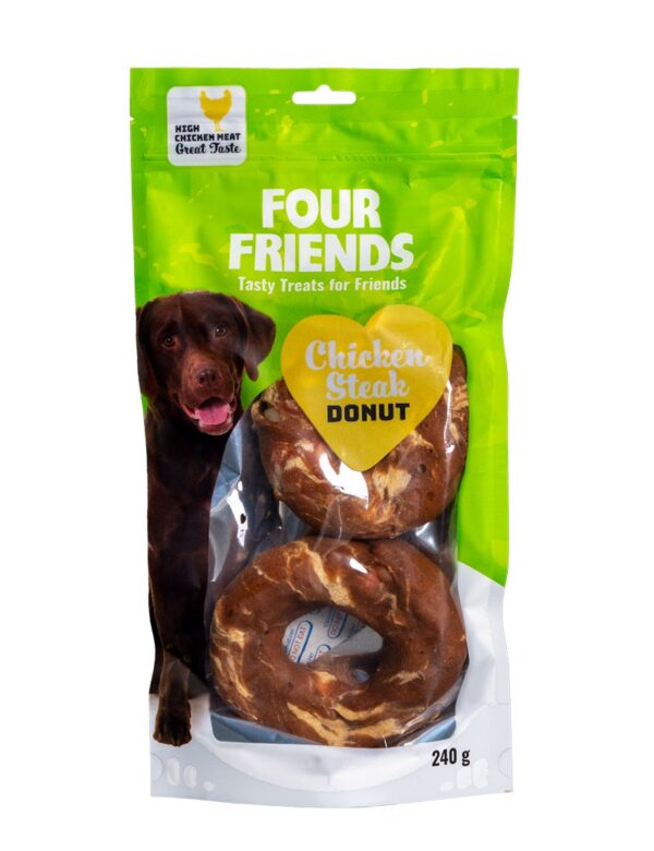 Four Friends Chicken Steak Donut 2-pack