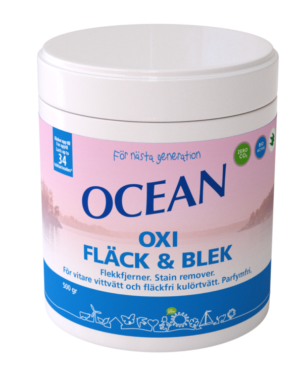 Ocean Oxi Fläck & Blek Pulver 500g